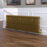 CI-SH645-30-MET-GOLD-LS01 - Shelbourne 3 Column Victorian Cast Iron Radiator H645mm x W2148mm CI-SH645-30-MET-GOLD-LS01 - Shelbourne 3 Column Victorian Cast Iron Radiator H645mm x W2148mm